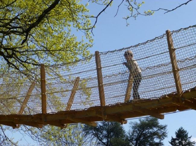 Cabane Perchée dans les Arbres Saint-Hilaire-en-Morvan Esterno foto