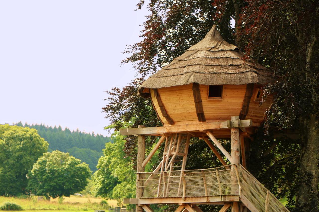 Cabane Perchée dans les Arbres Saint-Hilaire-en-Morvan Esterno foto