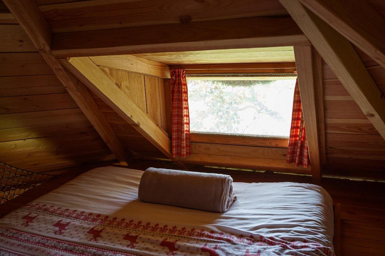 Cabane Perchée dans les Arbres Saint-Hilaire-en-Morvan Esterno foto