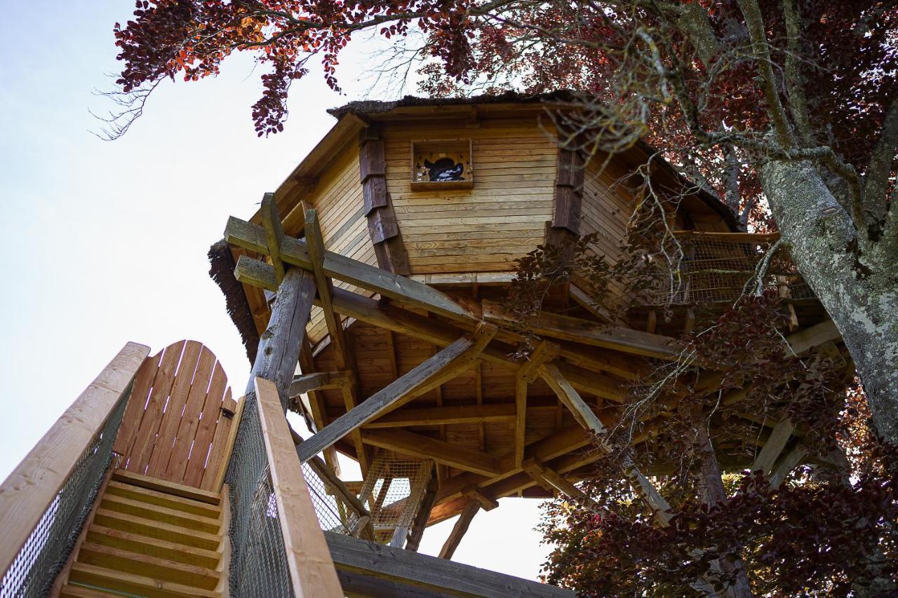 Cabane Perchée dans les Arbres Saint-Hilaire-en-Morvan Esterno foto