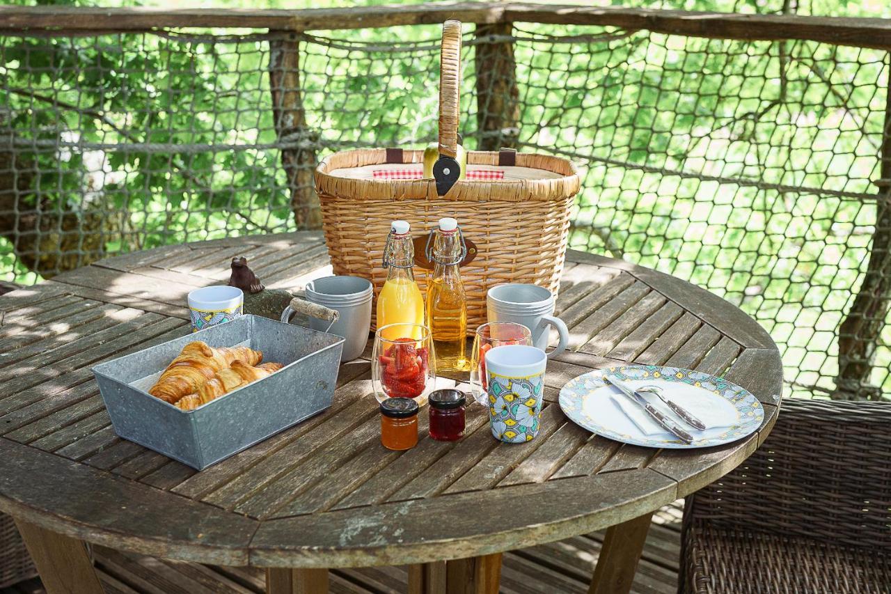 Cabane Perchée dans les Arbres Saint-Hilaire-en-Morvan Esterno foto