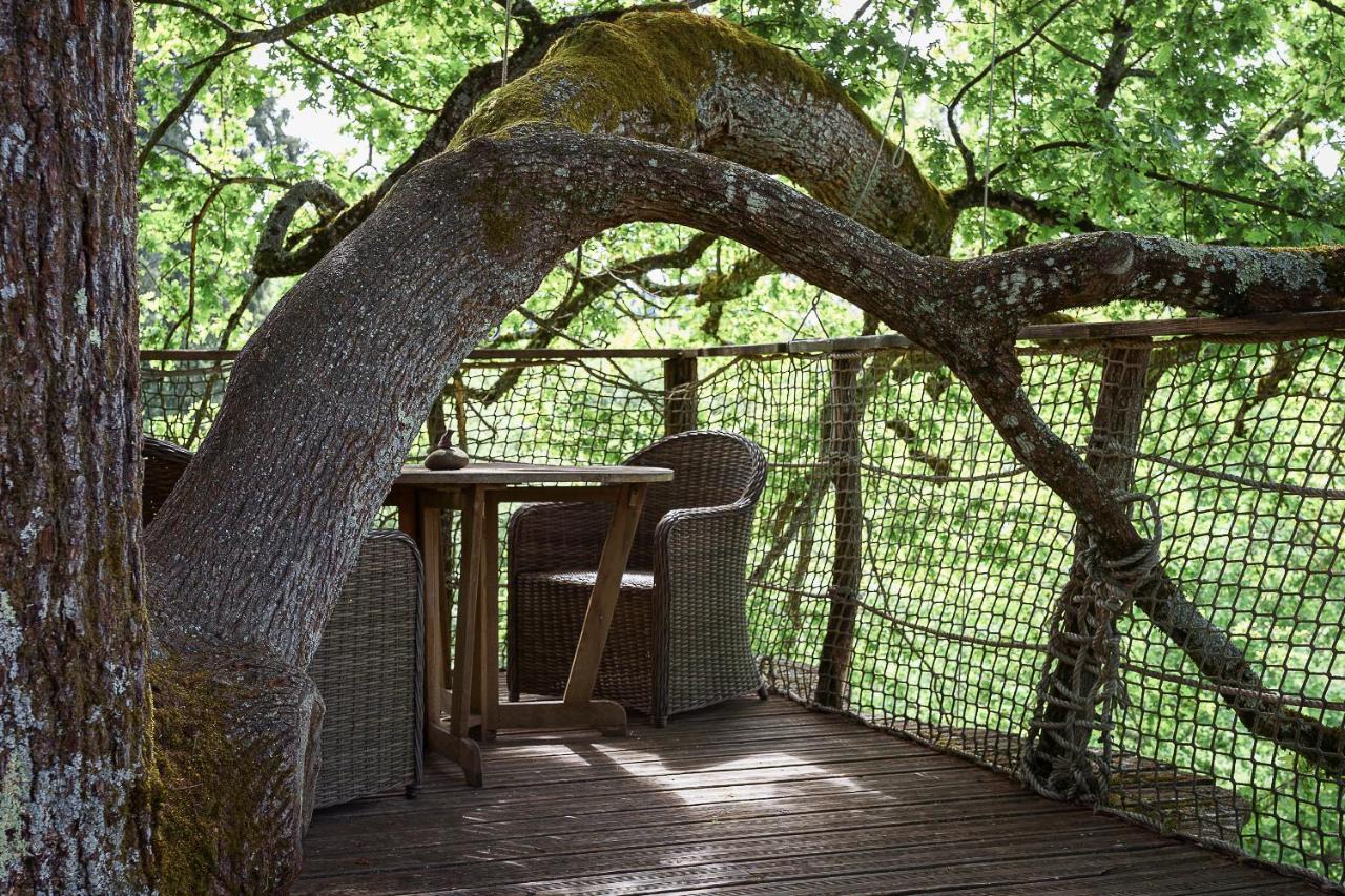 Cabane Perchée dans les Arbres Saint-Hilaire-en-Morvan Esterno foto