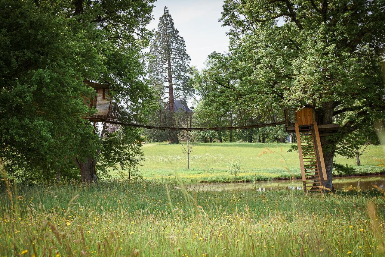 Cabane Perchée dans les Arbres Saint-Hilaire-en-Morvan Esterno foto