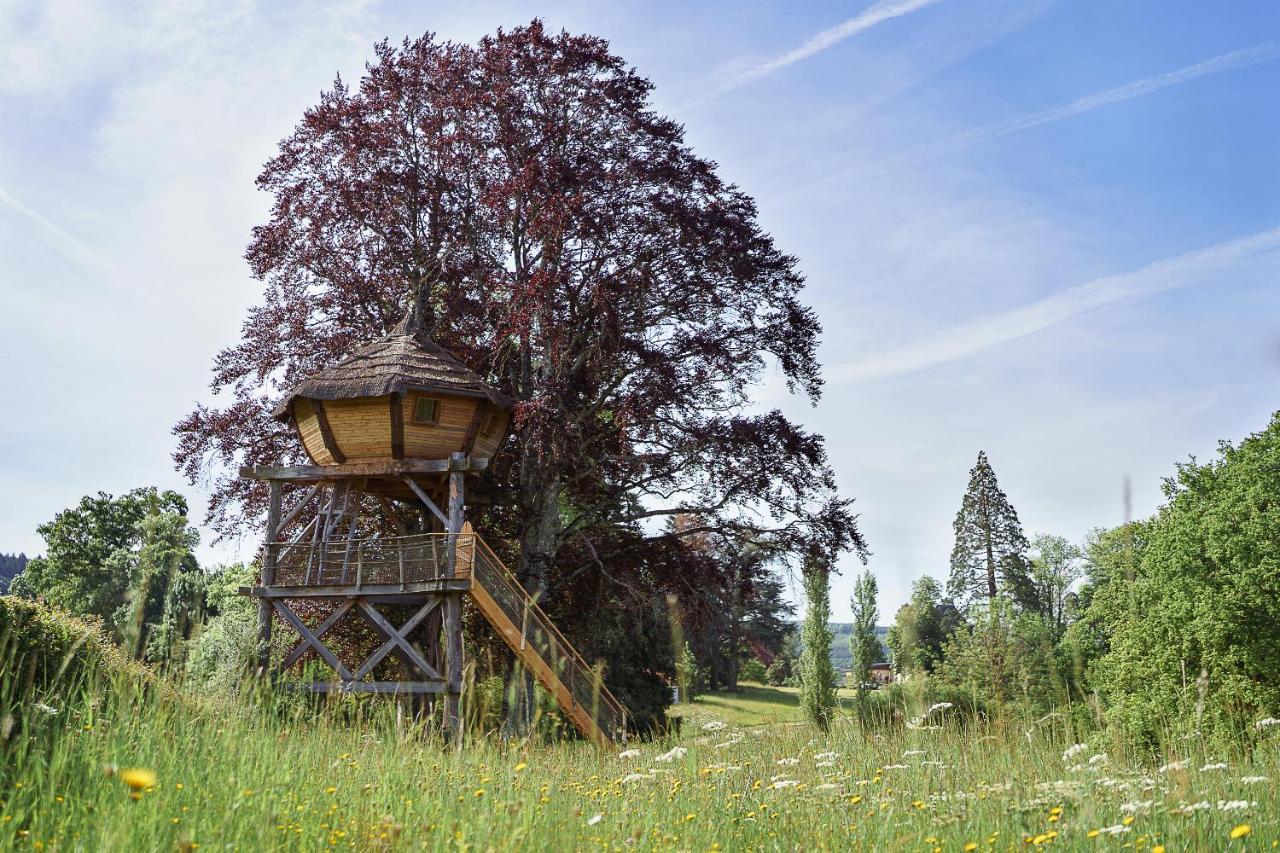 Cabane Perchée dans les Arbres Saint-Hilaire-en-Morvan Esterno foto