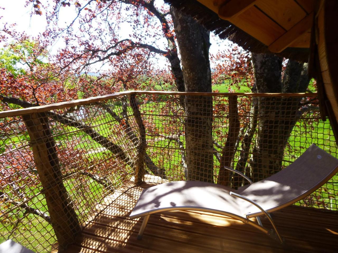 Cabane Perchée dans les Arbres Saint-Hilaire-en-Morvan Esterno foto